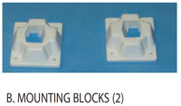 Replacement Part NEP2024 Mounting Block Set of 2
