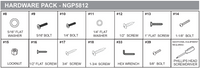 Replacement Part NGP5812 Hardware Pack