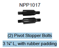 Replacement Part NPP1017 Pivot Stopper Bolt Set of 2