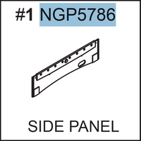 Replacement Part NGP5786 Side Panel