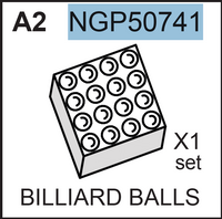 Replacement Part NGP50741 BILLIARD BALLS