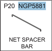 Replacement Part NGP5881 Net Spacer Bar