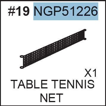Replacement Part NGP51226 Net