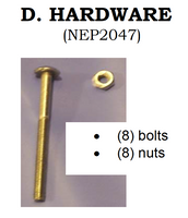 Replacement Part NEP2047 Hardware