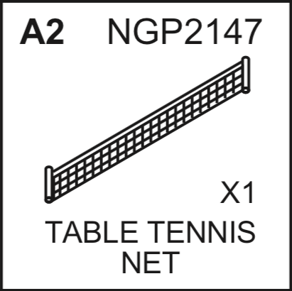 Replacement Part NGP2147 Table Tennis Net