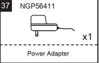Replacement Part NGP56411 Power Adapter