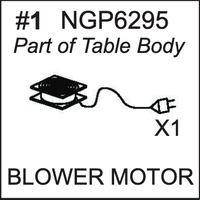 Replacement Part NGP6295 Blower Motor