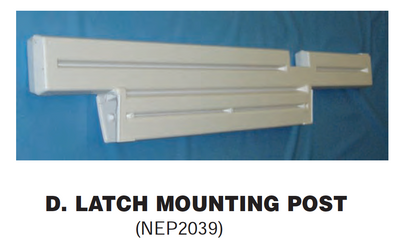 Replacement Part NEP2039 Latch Mounting Post AC LATCHPT