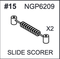 Replacement Part NGP6209 Slide Scorer (2 Each)