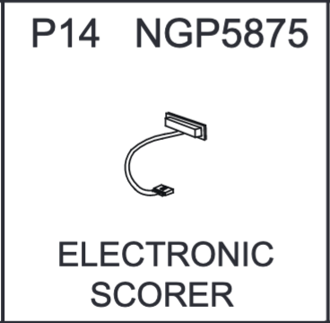 Replacement Part NGP5875 Electronic Scorer