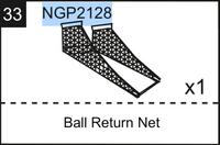 Replacement Part NGP2128 Ball Return Net