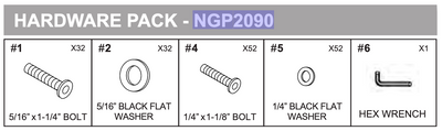 Replacement Part NGP2090 Hardware