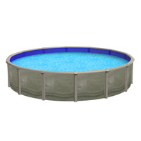 18' Round Steel Wall Above Ground Pool Kits plus Charlie's Starter Package