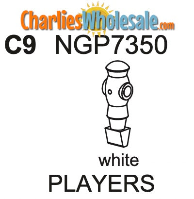 Replacement Part 8 (EIGHT) NGP7350 White Players