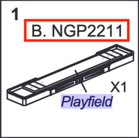 Replacement Part NGP2211 Playfield