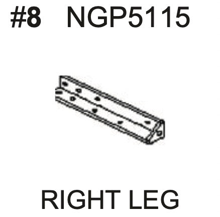 Replacement Part NGP5115 Right Leg