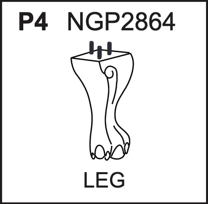 Replacement Part NGP2864 Leg