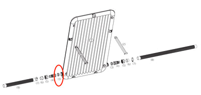 Replacement Part NUP4063 Flat Gasket