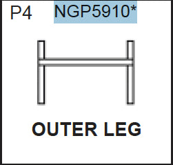 Replacement Part NGP5910 Outer Leg