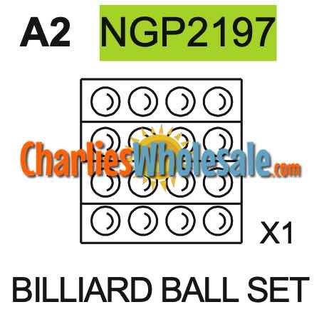 Replacement Part NGP2197 Billiard Balls