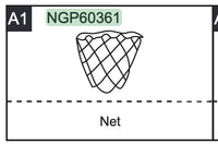 Replacement Part NGP60361 Nets (Set of Two)