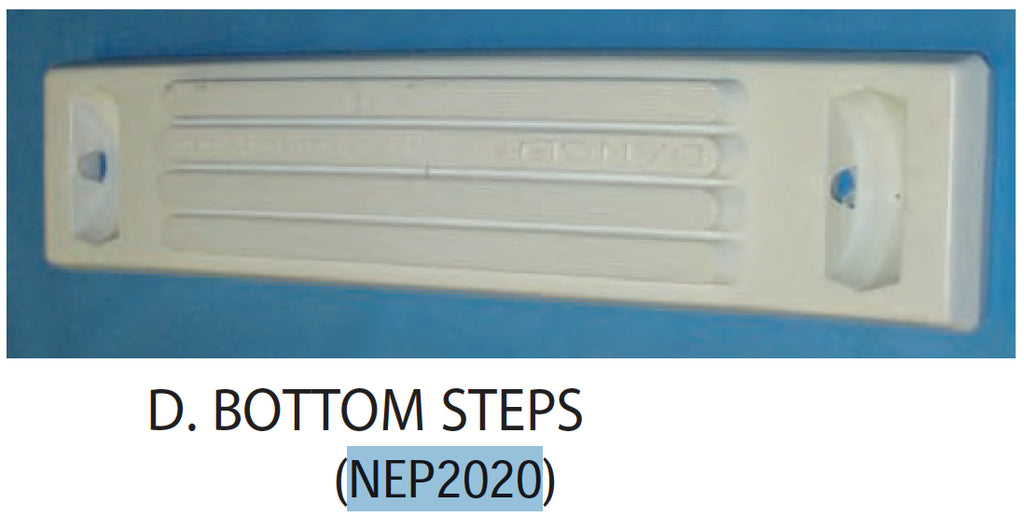 Replacement Part NEP2020 Bottom Step