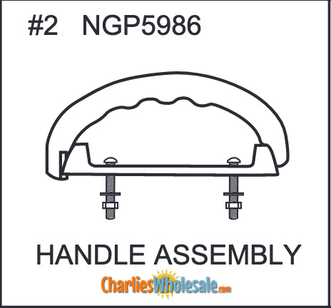 Replacement Part NGP5986 Handle Assembly