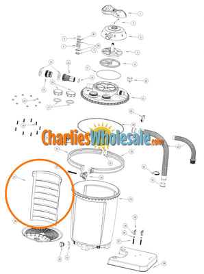 Replacement Part NEP4276 Tank Separator Plate 1075