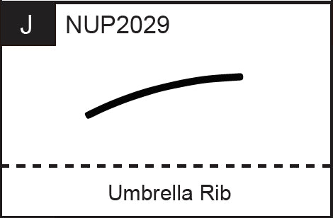 Replacement Part NUP2029 Rib