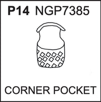 Replacement Part NGP7385 Corner Pocket