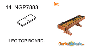 Replacement Part NGP7883 Leg Top Board