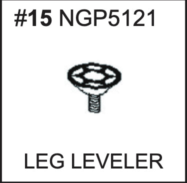 Replacement Part NGP5121 Leg Leveler