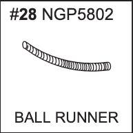 Replacement Part NGP5802 - Ball Runner