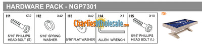 Replacement Part NGP7301 Hardware Pack