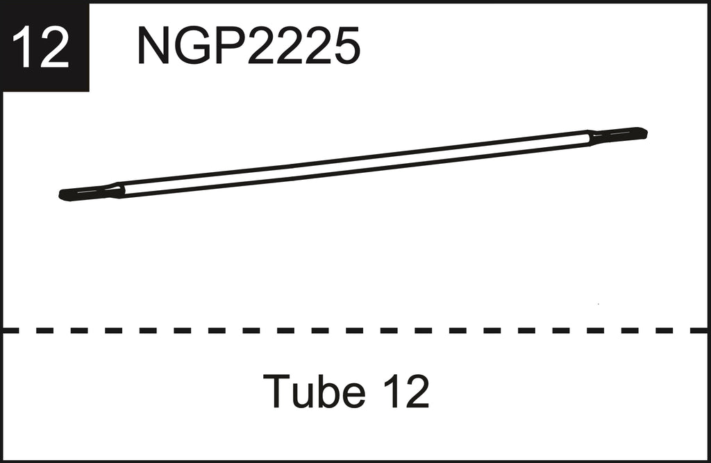 Replacement Part NGP2225 Tube 12