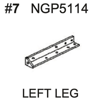 Replacement Part NGP5114 Left Leg