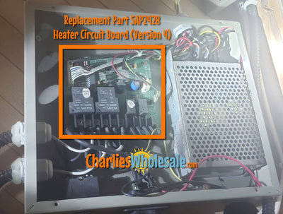 Replacement Part SAP2428 Heater Circuit Board (Version 4)