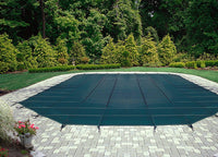 Custom Swimming Pool Winter Safety Cover QUOTE and SAMPLE MATERIALS Mesh & Solid