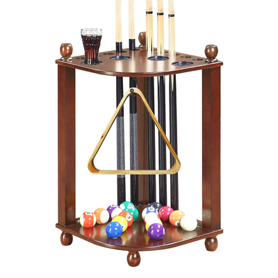 Regent Corner Floor Cue Rack