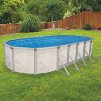 Emory 48" or 52" Tall Steel Above Ground Pool Kit plus Starter Package