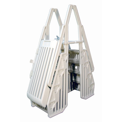 Neptune A-Frame Entry System for Above Ground Pools - White