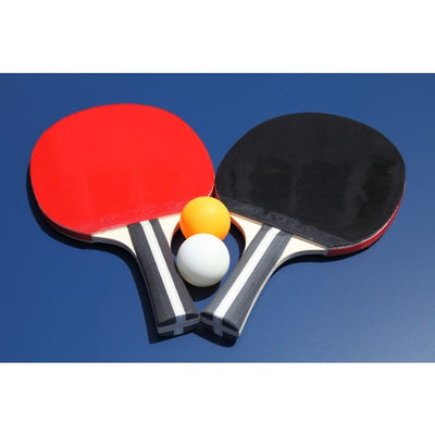 Control Spin Table Tennis 2-Player Ping Pong Paddle Set