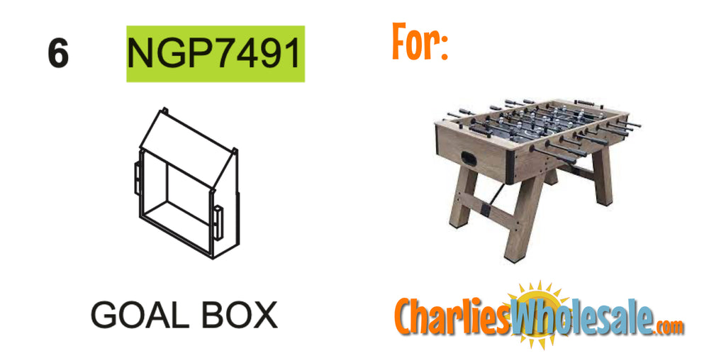 Replacement Part NGP7491 Goal Box