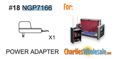 Replacement Part NGP7166 Power Adapter