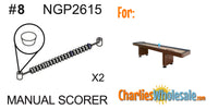 Replacement Part 2 (TWO) NGP2615 Abacus Scorers