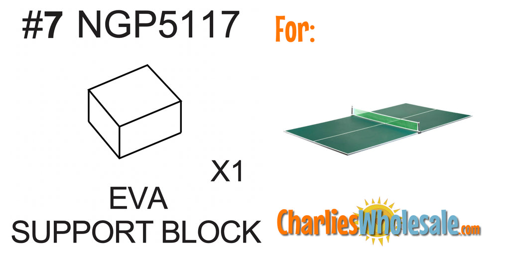 Replacement Part NGP5117 EVA Support Block