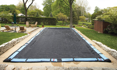 Rugged Mesh In-Ground Pool Winter Cover