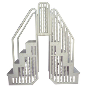 Easy Pool Step Entry Stairs System with Safety Gate