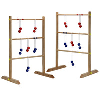 Solid Wood Ladder Toss Game Set