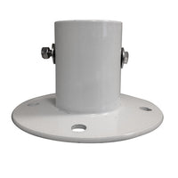 Aluminum Pool Slide Leg or Ladder Deck Flanges, Pair